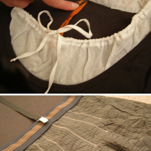 NEW RARE Cop Copine Peasant Dress Outfit M 8 Skirt Suspenders 3pc Boho Steampunk - Picture 13 of 13